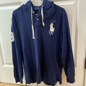 Polo Hoodie Great Condition!! 🔥🔥